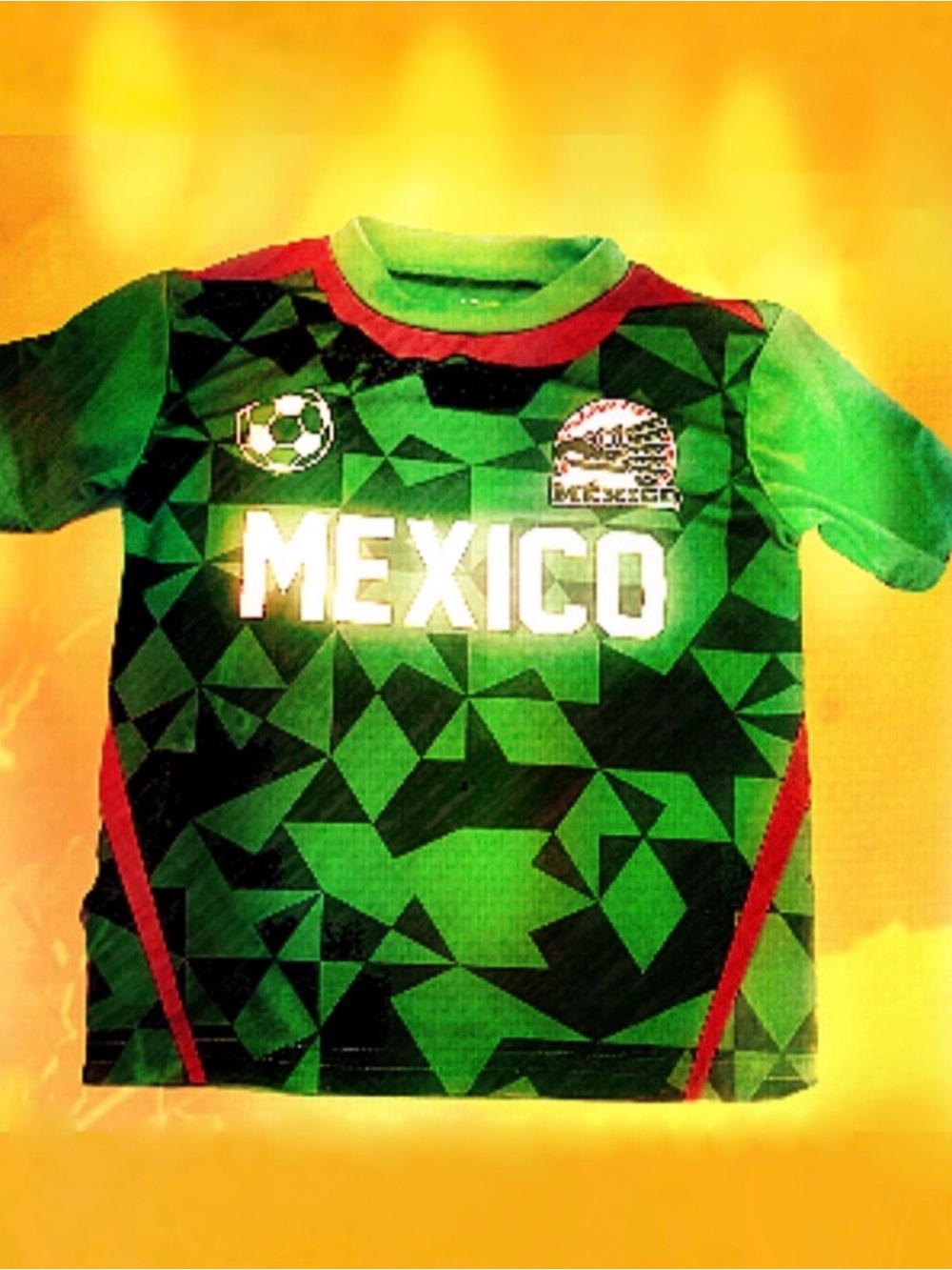 Mexico Kids National Futbol/Soccer Jersey